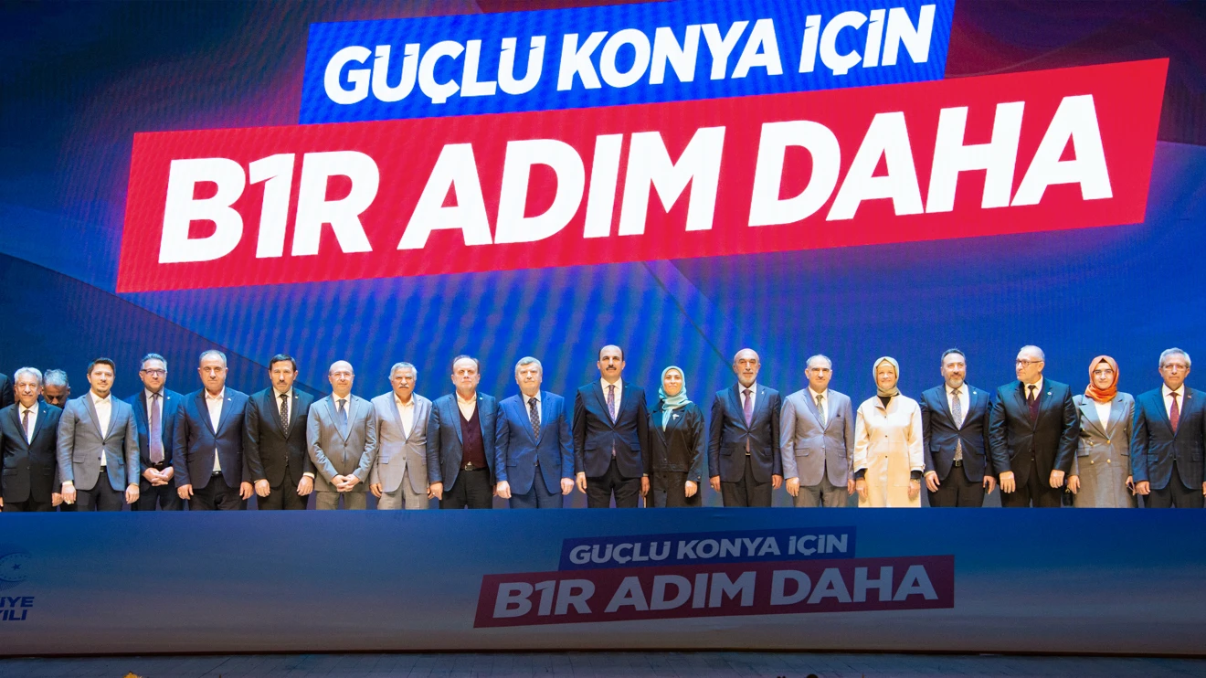 Rektör Aksoy, "Güçlü Konya İçin Bir Adım Daha" programına katıldı